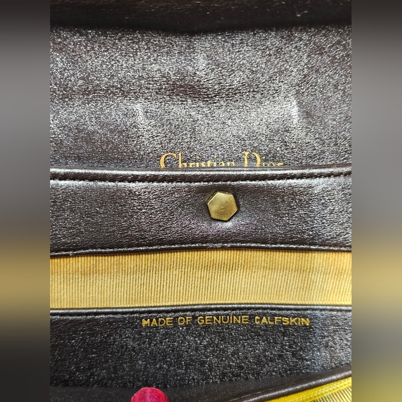 Christian Dior Leather Clutch Converted to Cross… - Picture 3 of 16